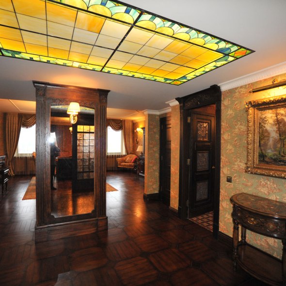 Квартира в английском стиле. Холл