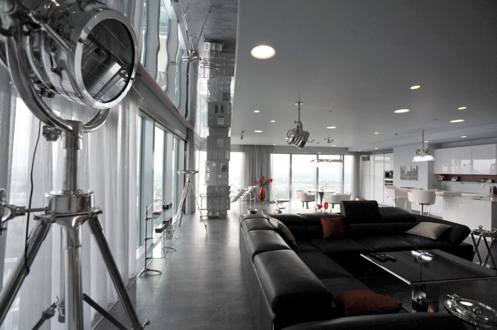 Интерьер в стиле хай-тек