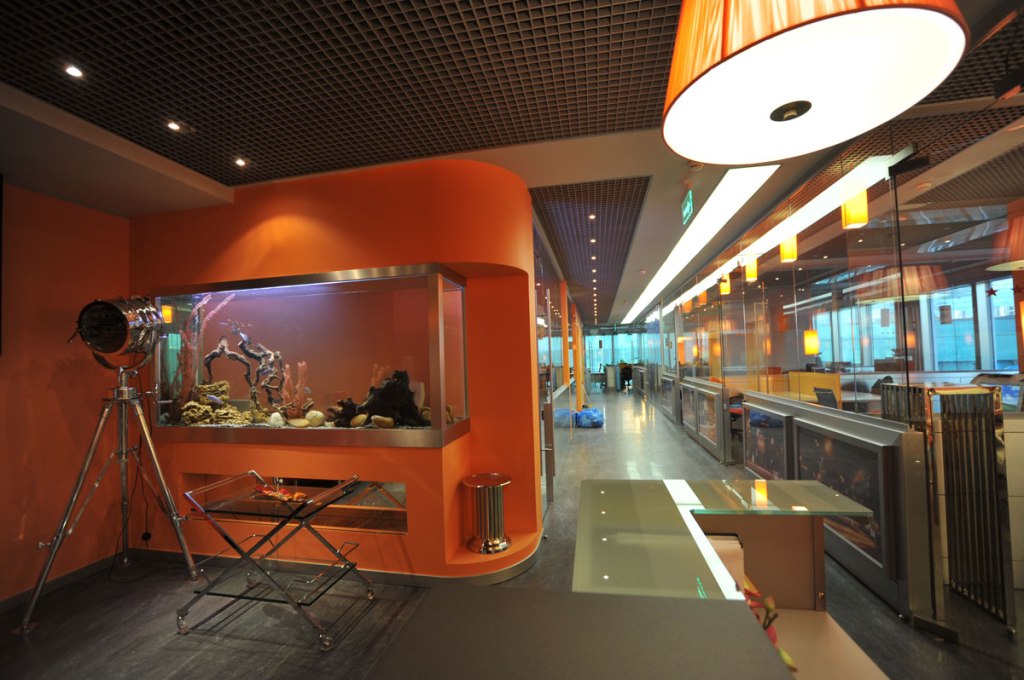 Офис в стиле «хай-тек» (hi-tech) в деловом центре Москва – Сити