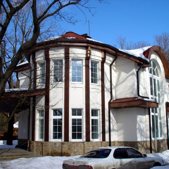 Загородный особняк в стиле современной классики