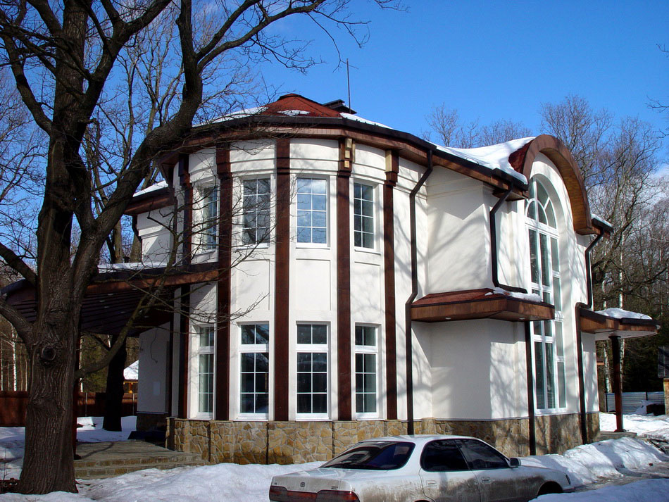 Загородный особняк в стиле современной классики