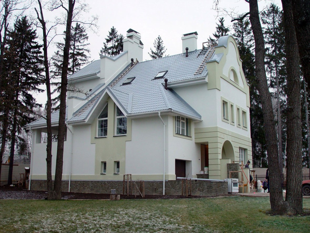 Особняк "Новая Голландия". Боковой фасад