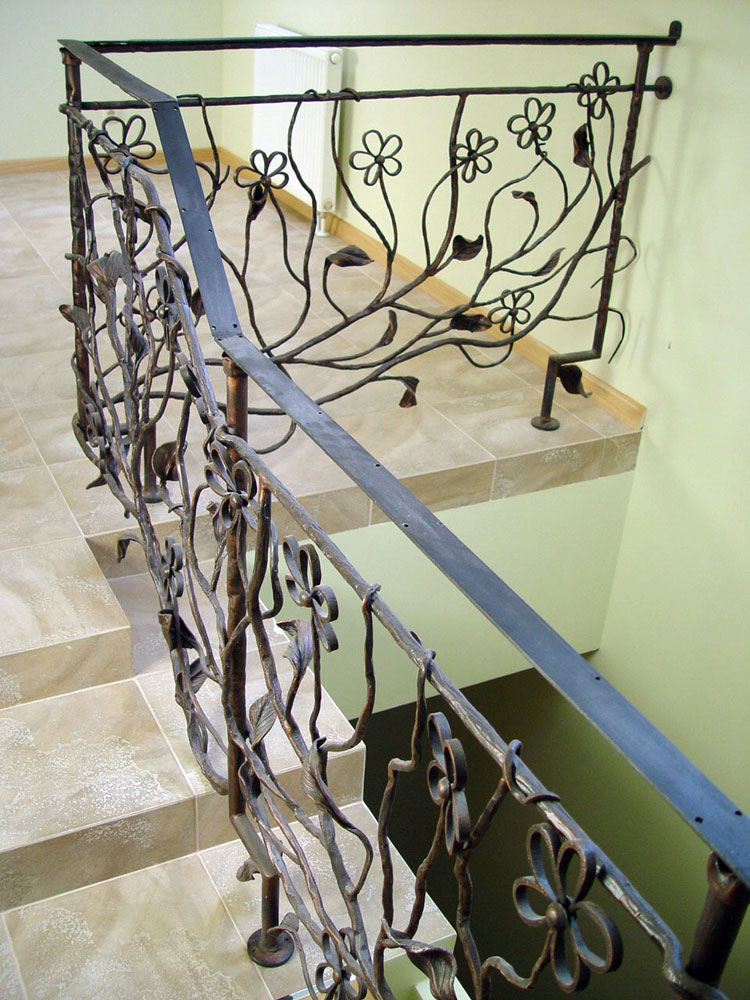 Дизайн интерьера особняка "Новая Голландия". Решетка лестницы