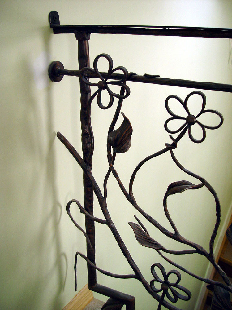 Дизайн интерьера особняка "Новая Голландия". Решетка перил