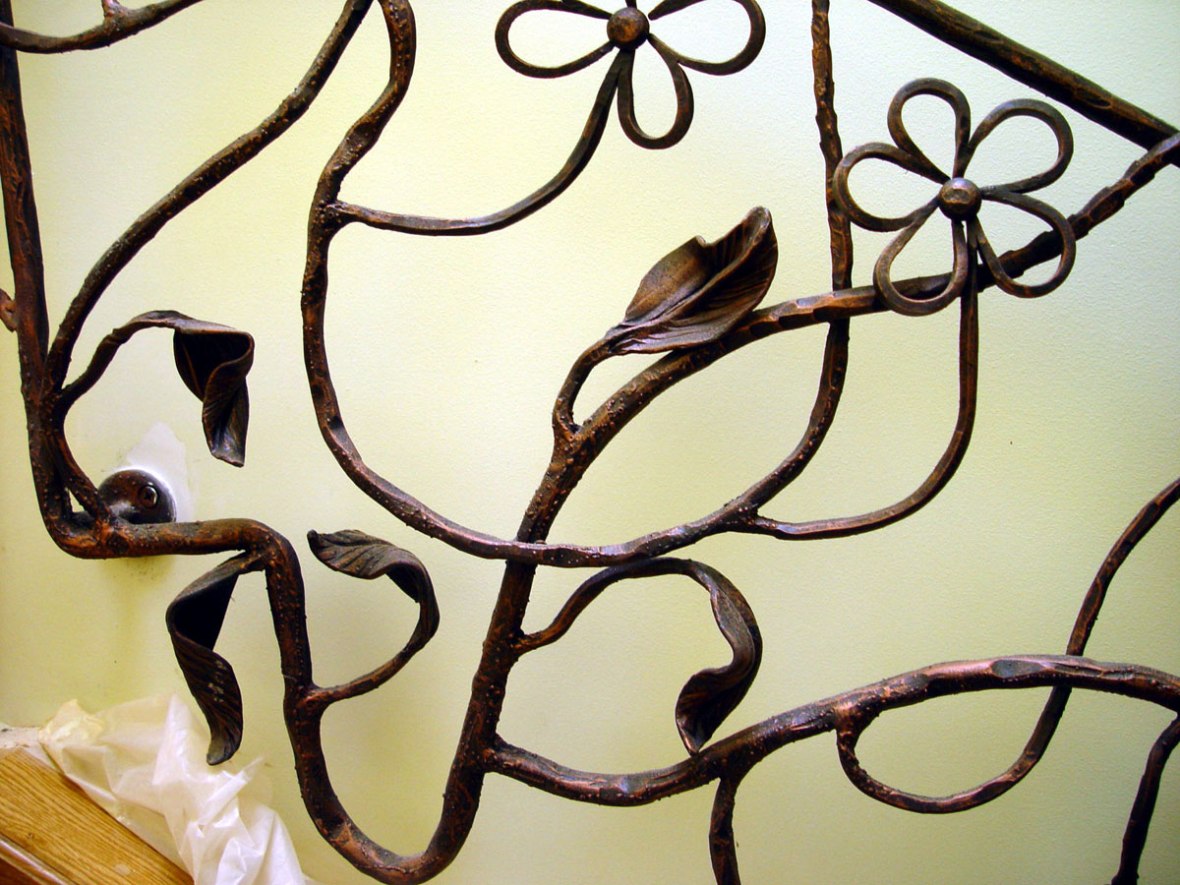 Дизайн интерьера особняка "Новая Голландия". Перила. Фрагмент