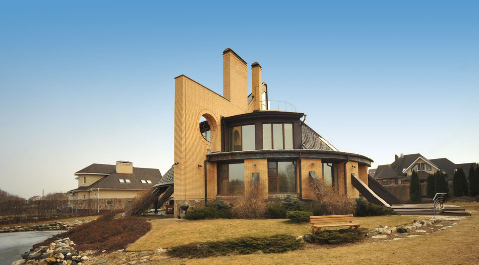 Необычный дом в Подмосковье