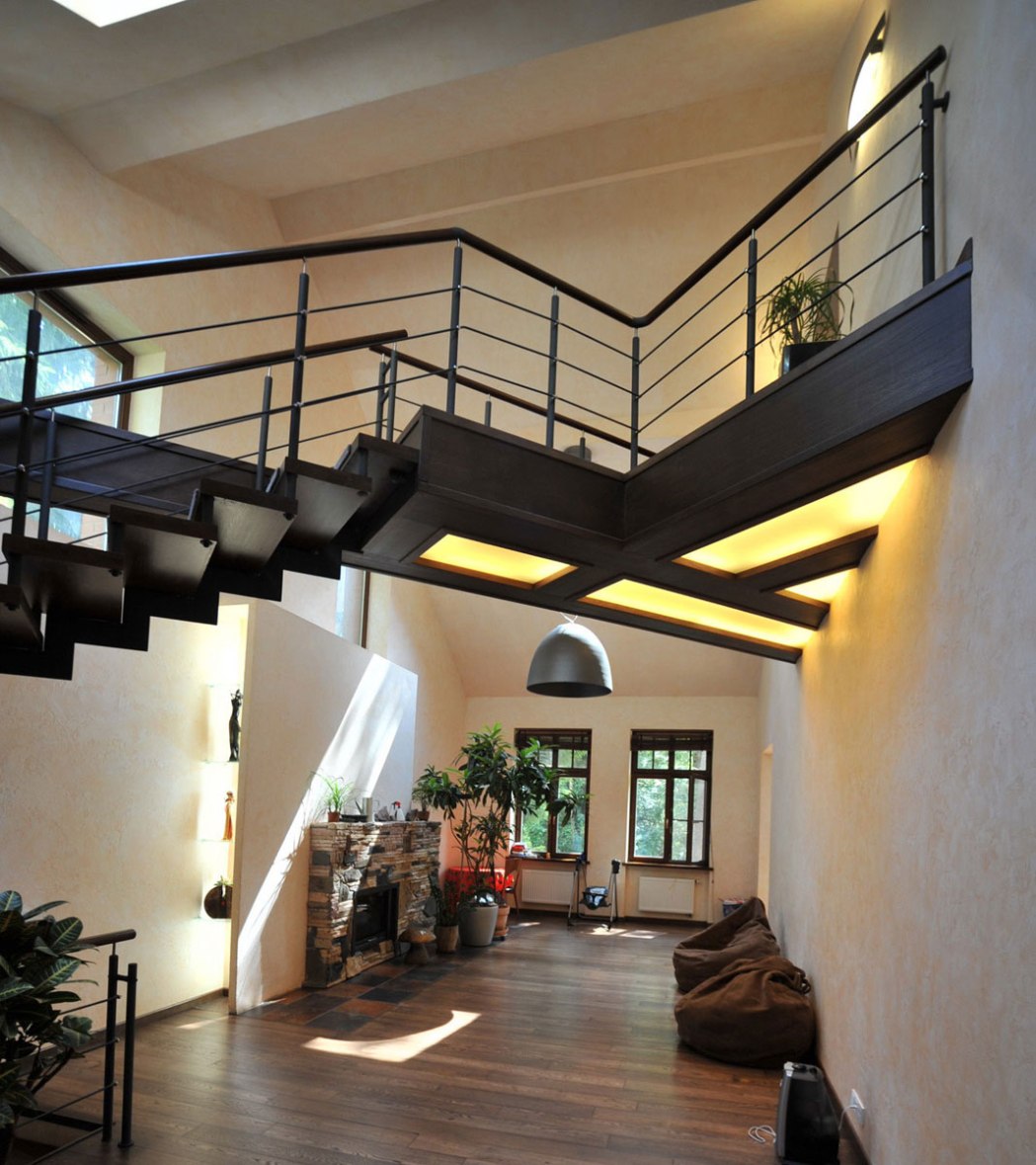 Дизайн интерьера в стиле минимализм. Каминная