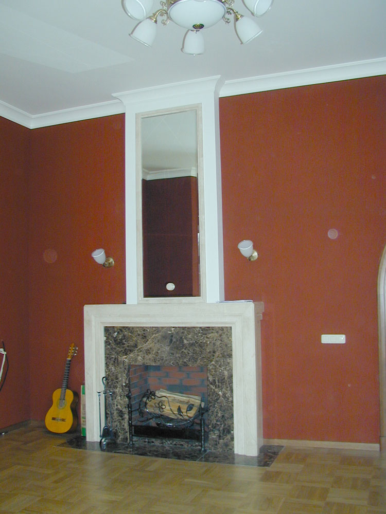 Дизайн интерьера особняка "Новая Голландия". Камин