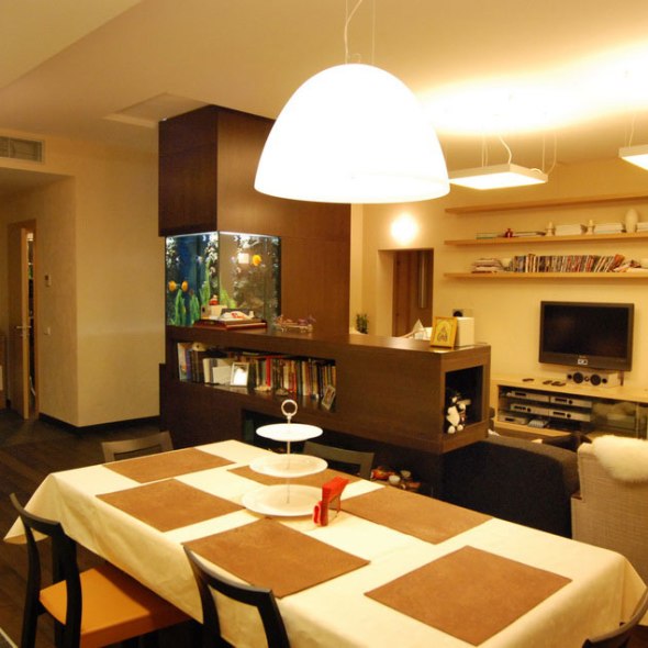 Дизайн интерьера квартиры. Столовая