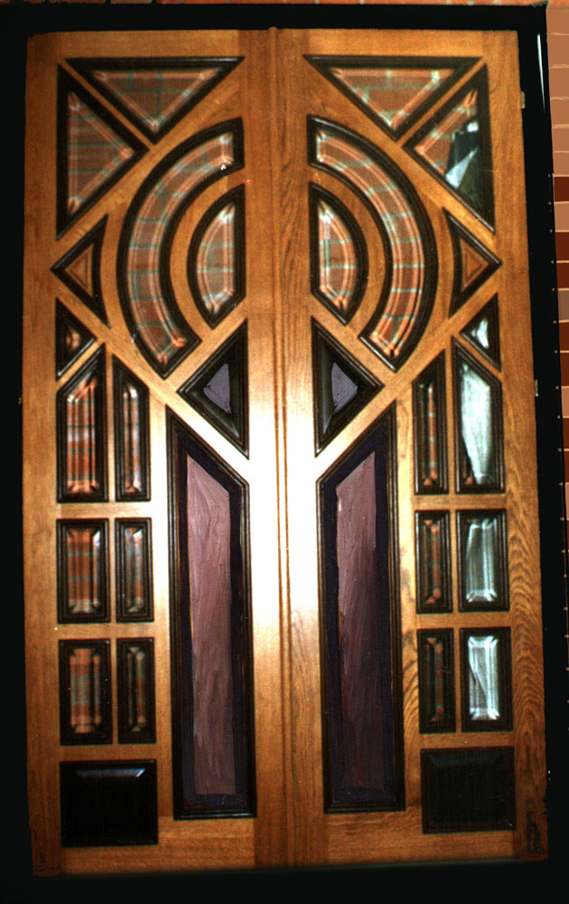 Двери в стиле арт-деко