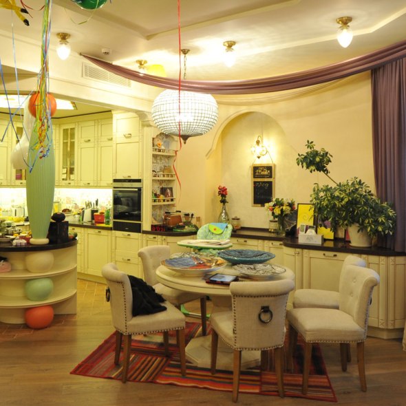 Дизайн кухни–столовой